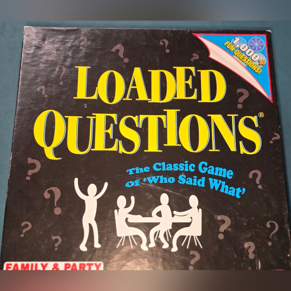 Loaded Questions Classic Who Said What Family Party Game All Things Equal